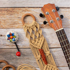 Brown Ukulele hanger