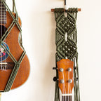 Green Ukulele hanger
